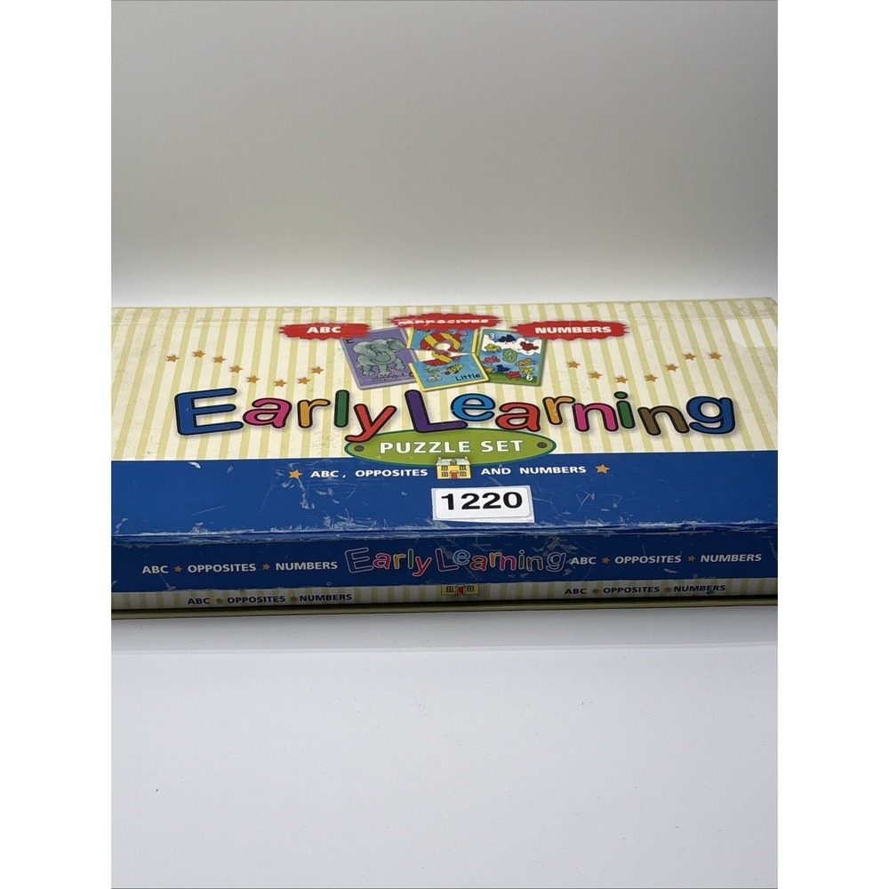 Easy Learning Flashcard Puzzles Language & Math Fun‎ Learning! Pre- Owned - Picture 10 of 10